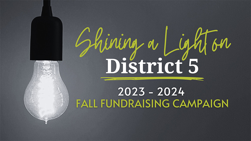 District 5 Fall Fundraiser